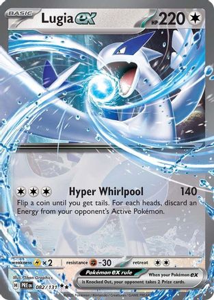 SV Prismatic Evolutions  082/131 Lugia ex  - Holofoil - Double Rare