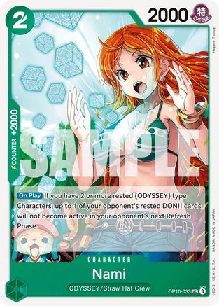 Royal Blood  OP10-033 Nami (033) (OP10-033)  - Uncommon