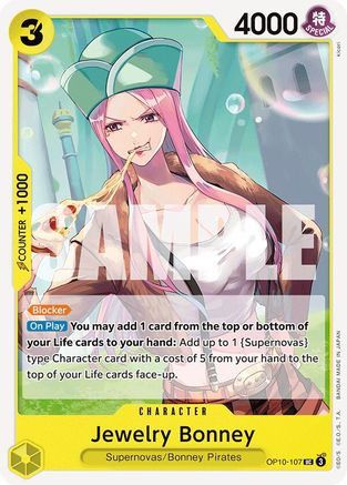 Royal Blood  OP10-107 Jewelry Bonney (OP10-107)  - Uncommon