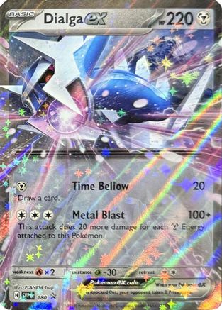 SV Scarlet & Violet Promo Cards  180 Dialga ex  - Holofoil - Promo