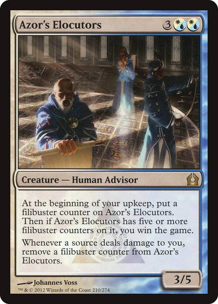 Return to Ravnica - (RTR-210) - Azor's Elocutors