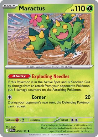 SV09 Journey Together  008/159 Maractus  - Uncommon