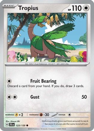 SV09 Journey Together  123/159 Tropius  - Common