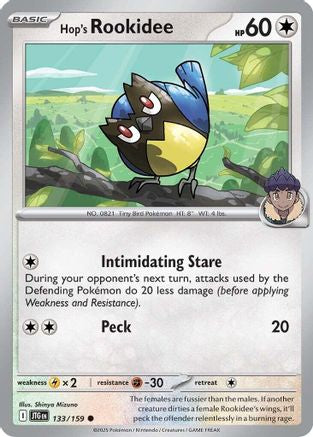 SV09 Journey Together  133/159 Hop's Rookidee  - Common