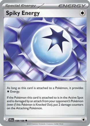 SV09 Journey Together  159/159 Spiky Energy  - Uncommon