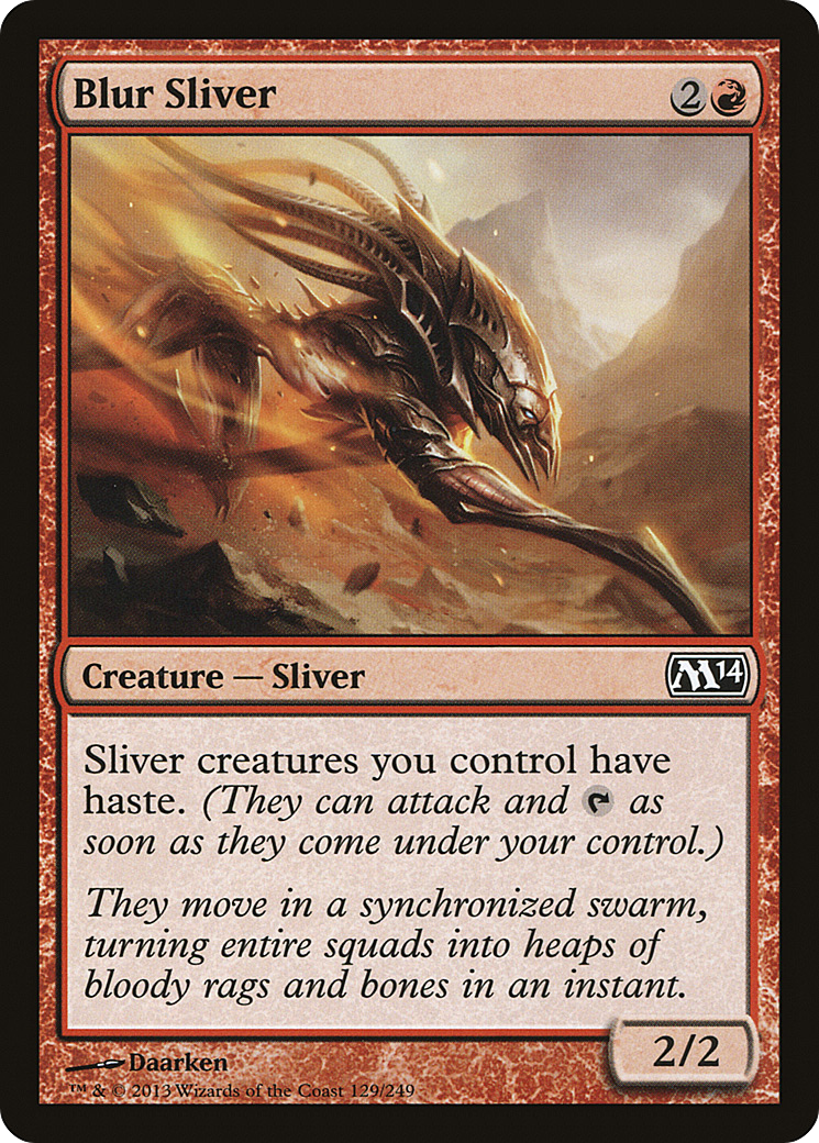 Magic 2014 - (M14-129) - Blur Sliver