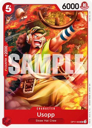 A Fist of Divine Speed  OP11-003 Usopp (OP11-003)  - Uncommon