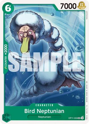 A Fist of Divine Speed  OP11-033 Bird Neptunian (OP11-033)  - Uncommon