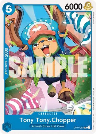 A Fist of Divine Speed  OP11-053 Tony Tony.Chopper (OP11-053)  - Uncommon