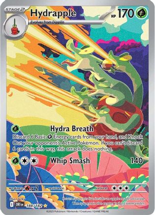 SV10 Destined Rivals  188/182 Hydrapple  - Holofoil - Illustration Rare