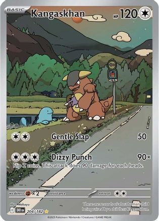 SV10 Destined Rivals  204/182 Kangaskhan  - Holofoil - Illustration Rare