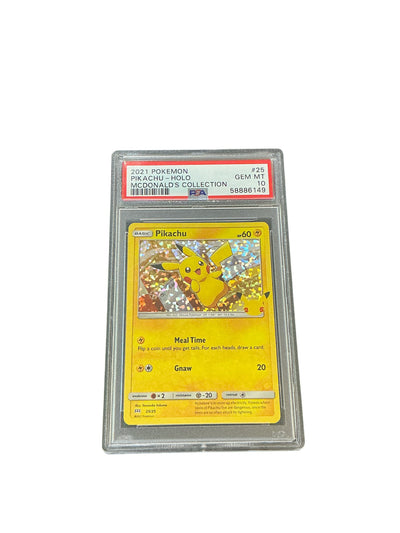 McDonalds 25th Anniversary Promos  025/25 PSA10 #58886149 Pikachu  - Holofoil - Promo