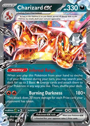 SV Scarlet & Violet Promo Cards  196 Charizard ex  - Holofoil - Promo