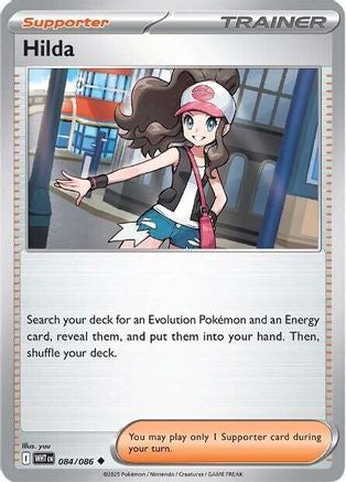 SV White Flare  084/086 Hilda  - Uncommon