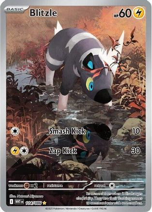 SV White Flare  114/086 Blitzle  - Holofoil - Illustration Rare