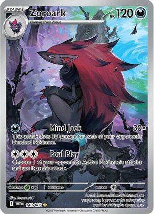 SV White Flare  143/086 Zoroark  - Holofoil - Illustration Rare