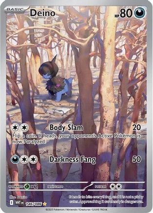 SV White Flare  146/086 Deino  - Holofoil - Illustration Rare
