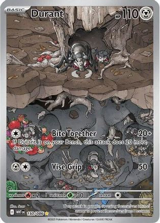 SV White Flare  150/086 Durant  - Holofoil - Illustration Rare