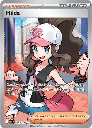SV White Flare  164/086 Hilda  - Holofoil - Ultra Rare
