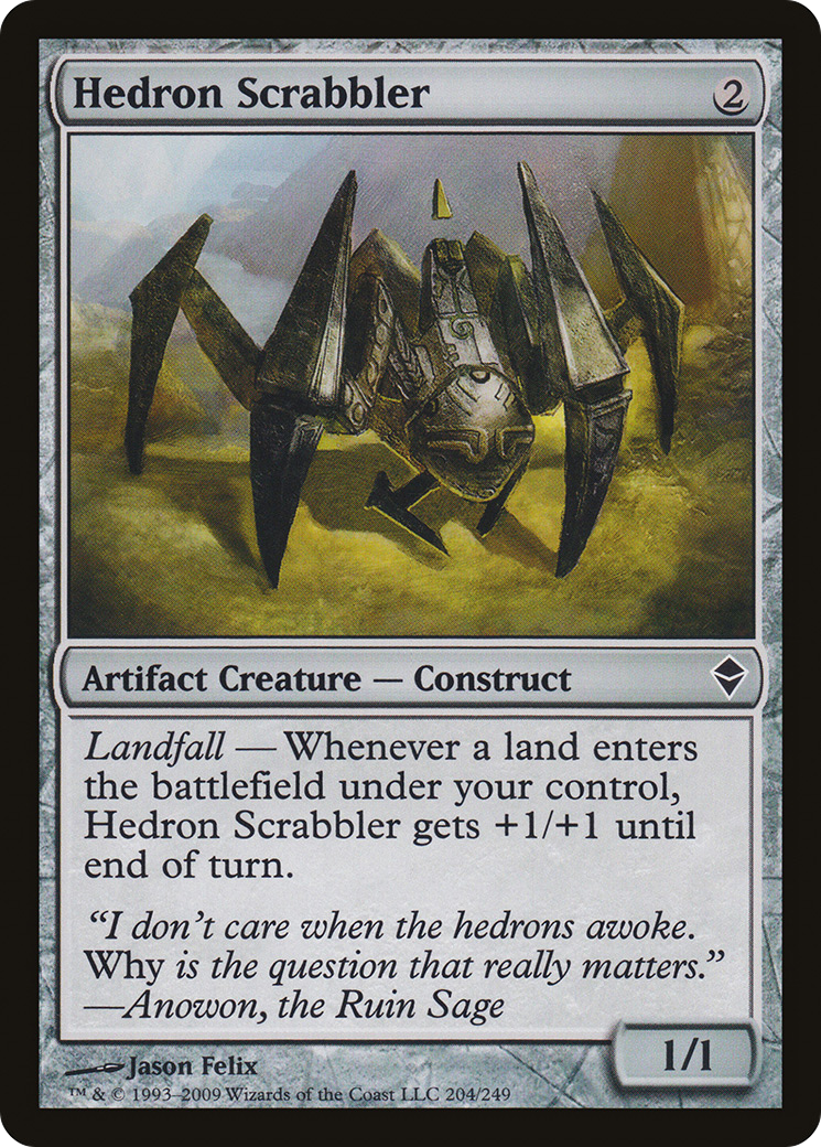 Zendikar - (ZEN-204) - Hedron Scrabbler