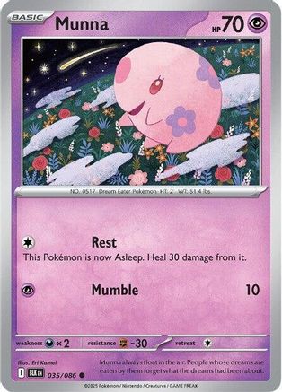 SV Black Bolt  035/086 Munna  - Common