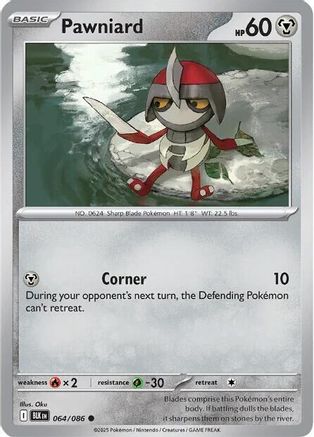 SV Black Bolt  064/086 Pawniard  - Common