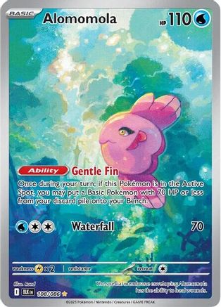 SV Black Bolt  108/086 Alomomola  - Holofoil - Illustration Rare