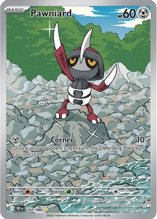SV Black Bolt  142/086 Pawniard  - Illustration Rare