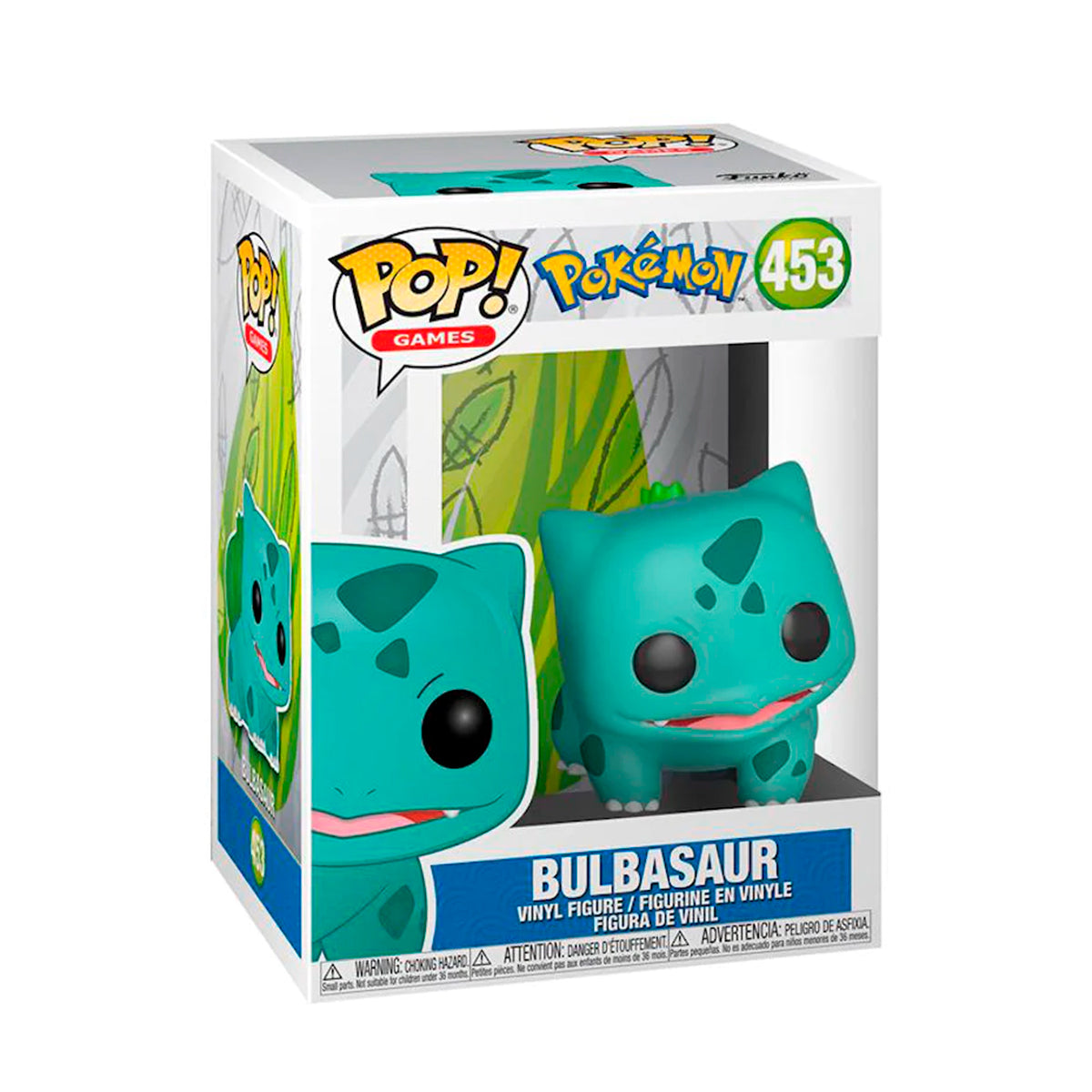 Funko Pop! Games Pokemon Vinyl Figure - Bulbasaur #453