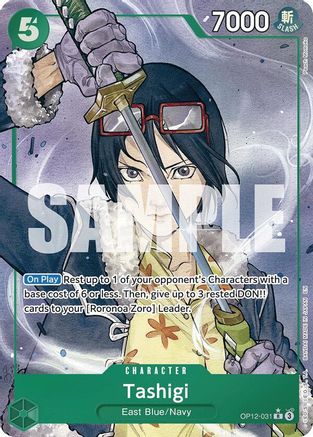 Legacy of the Master  OP12-031 Tashigi (Alternate Art) (OP12-031)  - Foil - Rare