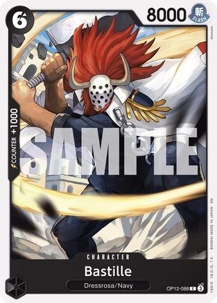 Legacy of the Master  OP12-088 Bastille (OP12-088)  - Common