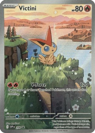 SV Scarlet & Violet Promo Cards  208 Victini  - Holofoil - Promo