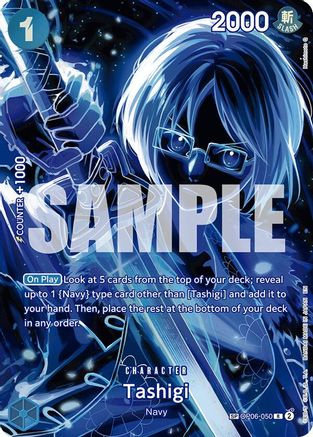 Legacy of the Master  OP06-050 Tashigi (SP) (OP06-050)  - Foil - Rare