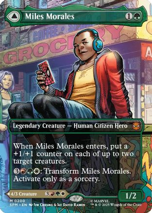 Marvel's Spider-Man - (SPM-200) - Miles Morales (0200) (Borderless)