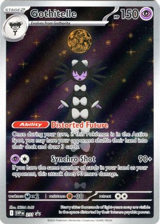 SV Scarlet & Violet Promo Cards  211 Gothitelle  - Holofoil - Promo