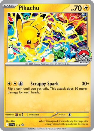 SV Scarlet & Violet Promo Cards  225 Pikachu  - Promo