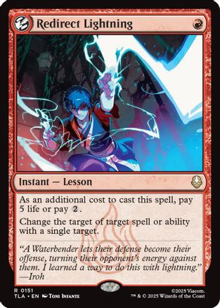 Avatar: The Last Airbender - (TLA-151) - Redirect Lightning Foil