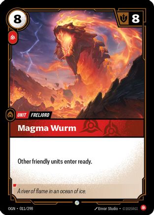 Origins (011/298): Magma Wurm - Foil
