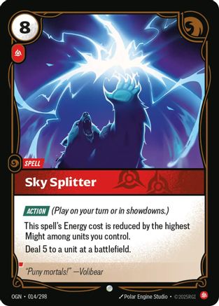 Origins (014/298): Sky Splitter - Foil