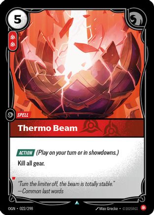 Origins (022/298): Thermo Beam -