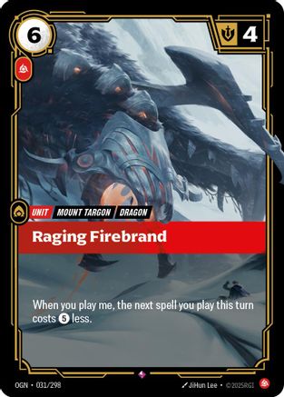 Origins (031/298): Raging Firebrand - Foil