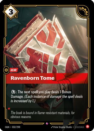 Origins (032/298): Ravenborn Tome - Foil