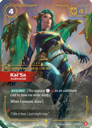 Origins (039a/298): Kai'Sa - Survivor (Alternate Art) - Foil