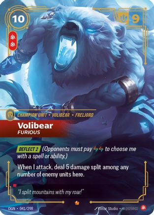 Origins (041/298): Volibear - Furious - Foil