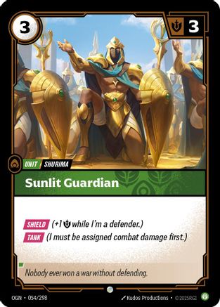 Origins (054/298): Sunlit Guardian -