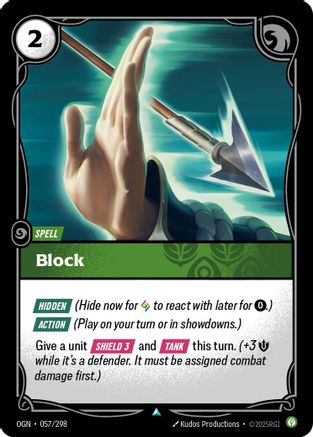 Origins (057/298): Block - Foil