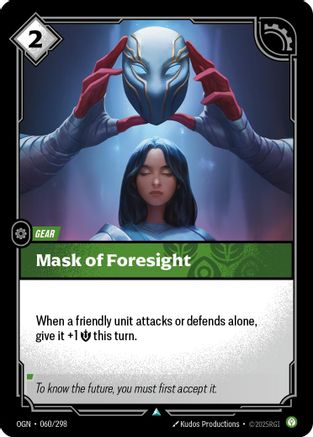 Origins (060/298): Mask of Foresight - Foil