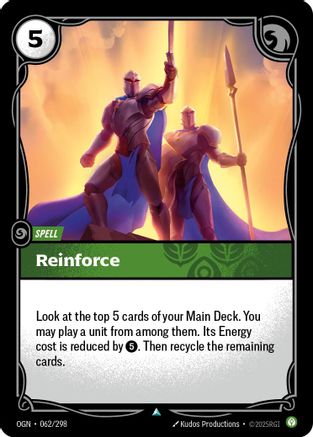Origins (062/298): Reinforce -