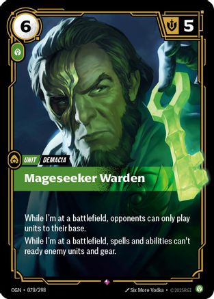 Origins (070/298): Mageseeker Warden - Foil