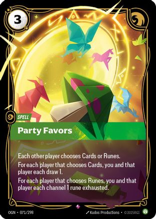 Origins (071/298): Party Favors - Foil